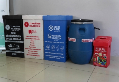 Keçiören Eğitim Merkezlerinde öğrencilere çevre ve sıfır atık eğitimi