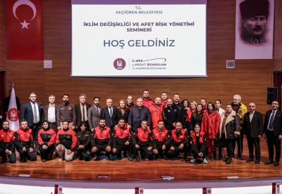 Keçiören’de “İklim Değişikliği ve Afet Risk Yönetimi” semineri düzenlendi